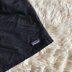 Patagonia 5” Baggies Shorts, black, small, nylon